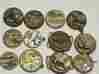 Q-917 Unbranded 12 Vintage Watch Movements Parts Repair Steampunk