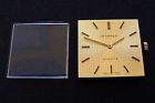 12115 Quartz 9 Movement Eta Rare Swiss Mens Watch Juvenia Jewels Gold Dial