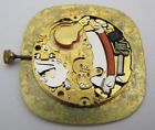 Quartz Parts Geneve Universal Vintage Golden Wristwatch Watch Movement Shadow
