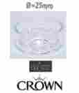 Quartz25 Crown Quartz Dish 25mm Diameter