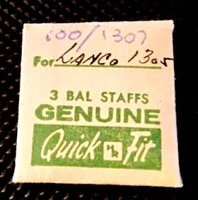 1305 Quick Fit 200/1307 Lanco Balance Staff Watch Part #100/1307 One
