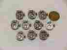 R-220 Hamilton 10 Vintage 17j Ladies 750 Watch Movements Parts Repair Steampunk