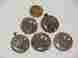 R-310 Unbranded 5 Vintage Mens Wrist Watch Movements Parts Repair Steampunk