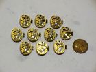 R-477 Hamilton 10 Vintage Ladies Gilt 780 Watch Movements Tick Parts Repair