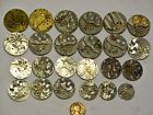 R-667 Waltham 24 Partial Watch Movements Parts Repair Steampunk