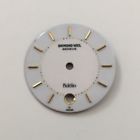 Raymond Weil Geneve Fidelio Watch Dial Gold Markers White Face