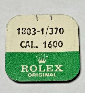 Rolex 1803-1 Genuine Mainspring Standard Cal 1600/1601/1602 Datejust Part Nos