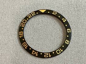 Rolex 315-16753-1 Gmt Black/gold 38 Mm Bezel