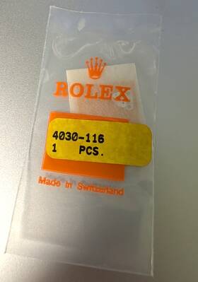 4030-116 Rolex Caliber 4030 116 Escape Wheel Bridge New/sealed For Zenith-based Daytona
