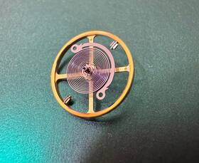 Rolex 40615272 Balance Wheel Silicon Hairspring Wheel. Genuine Complete