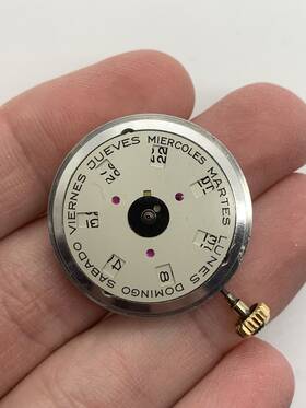 Dd046351 Rolex Vintage 1803 President 1556 Day-date Movement Non Quickset Working