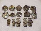 S-126 Bulova 15 Misc Vintage Ladies Wrist Watch Movements Parts Repair Steampunk