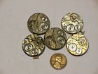 S-222 Elgin 5 Vintage 6 0s Watch Movements Parts Repair Steampunk