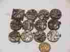 S-658 Unbranded 12 Vintage Penny Size
