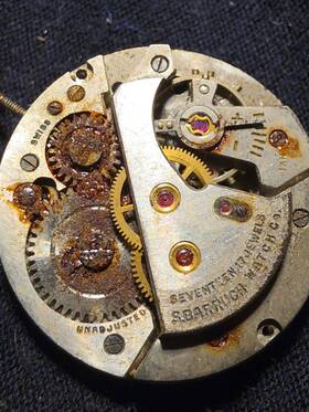 S.barnush 91138 S.barnush Mechanical Manual Watch Movement Wind Metal Mpn