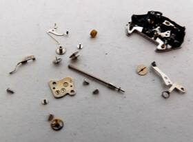 Seiko 8y21 Plate And Parts. Used