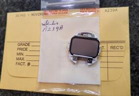 1979-80s Seiko A239a World Time Movement New Old Stock From Service Center Inv