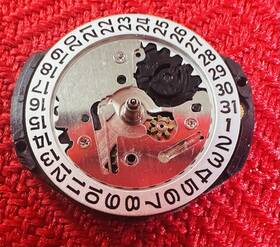 3y03a Seiko Instruments Inc. 3yo3 Nos Quartz Watch Movement Japan Kanji English Date Wheel A