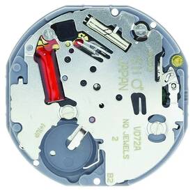 Seiko Vd72 Japan Sii / Tmi Epson Vd72-hcp2 Watch Movement 10 1/2 Ligne 2 Hands 1 Eye