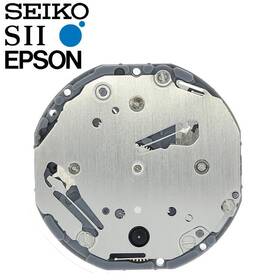 Seiko Vd74 Japan Sii / Tmi Epson Vd74-hcp2 Watch Movement 10 1/2 Ligne 2 Hands. 4 Eyes