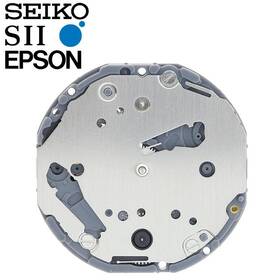 Seiko Vd77 Japan Sii / Tmi Epson Vd77-hcp2 Watch Movement 10 1/2 Ligne 2 Hands Eyes