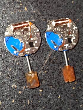 Y642a Seiko Two 2 Epson/hattory Movements. Jewel. Vintage