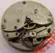 66342 Serial Wm Nordhoff At Washington Dc Swiss Round Watch Movement Dial For Parts Hc 29.6 Mm