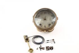 B-51-m Seth Thomas Mantle Clock Movement Dial Bezzle Gong And Hands-pc-161