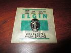 300.114m Stock 18 10 0 Spring Main Resilient 16 Elgin 1957 .0045