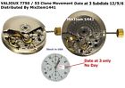 7750 Substitute7750 Unbranded Valjoux Eta Replacemet Clone Automatic Day Date Chronograph Movement