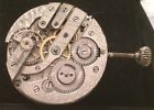 Swiss Avance Retard Movement Pocket Vtg Antique Watch Crown Complete