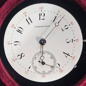 963038 Tiffany & Co New York And Co. Mechanical Watch Face Movement
