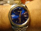 Time Movement Westclox Runs Man Watch Good Quartz Japan