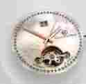 Ty604 Unbranded Chinese Made 23 Jewel Automatic Watch Movement W Constantin Weisz Dial