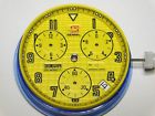 Ug75 Universal Gen Ve Geneve Yellow Senna Dial Quartz Chronograph Movement