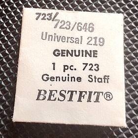 Universal Gen Ve #723/646 Geneve 219 Balance Staff Watch Repair Part