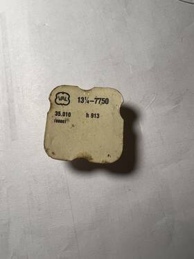 7750-8000 Valjoux Caliber 7750 Chronograph Runner Vintage New Old Stock Part # 8000