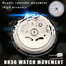 Vdk7774763 Meco Japan Mechanical Automatic Watch Day Date Movement Wristwatch High