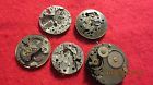 291114 Vintage.- 5 Lot Parts -. Movement - Sku