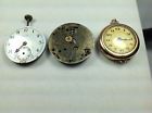Vintage Ladies Pocket Watchs Rebberg Lot Pendent