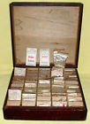 Vintage Mainsprings Assorted Display Wooden Watch Case