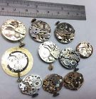 Vintage Parts Watch 10pcs T22 Repairs Movement Wrist Lot Mechanics
