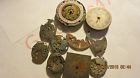 29314 Vintage.- Swiss -. 10 Sku Parts Lot Movement -