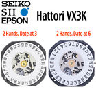 Vx3k Hattori New Japan Seiko Sii Tmi Epson Watch Movement Hands