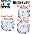 Vx45 Hattori New Japan Seiko Sii Tmi Epson Watch Movement Hands