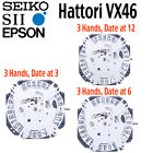 Vx46 Hattori New Japan Seiko Sii Tmi Epson Watch Movement Hands