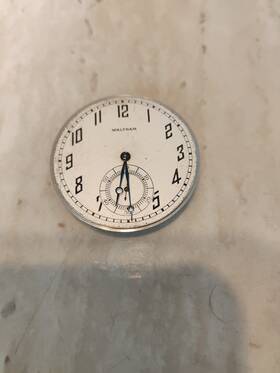 14983758 Waltham 1420 Colonial Series 14 Size Pocket Watch Movement 1919 Year Runs