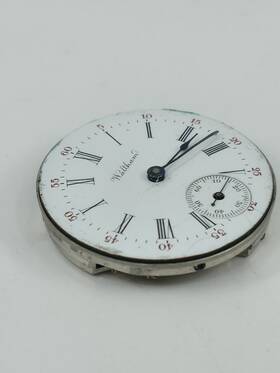 8789570 Waltham 1898 0s 15j Grade Special Antique Pocket Watch Movement For Parts Repair