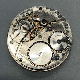 Grade-115 Waltham Repair Antique 1901 Grade 115 0s 15j Hunter Pocket Watch Movement