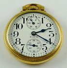 Rf12800 Watch Indicator Wind Raymond - Elgin 19 Jewels 16-size Pocket